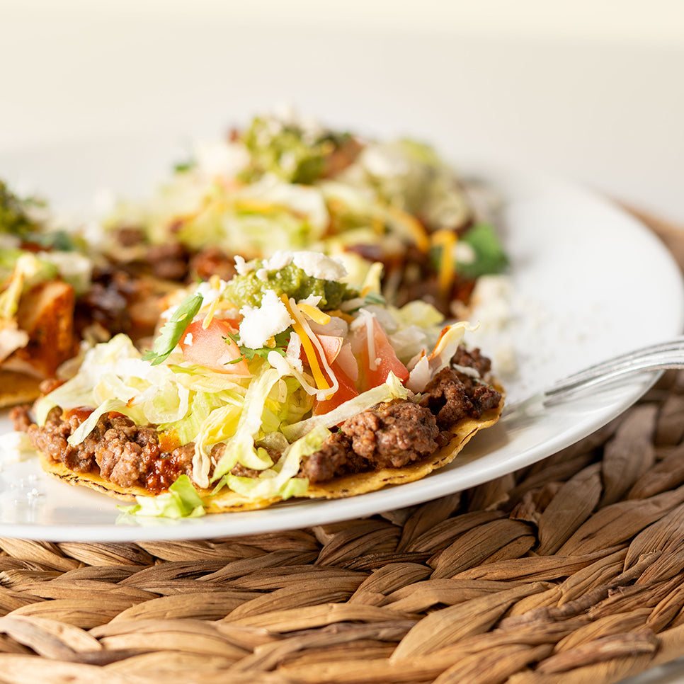 Spicy Beef Tostadas Amalias Cocina
