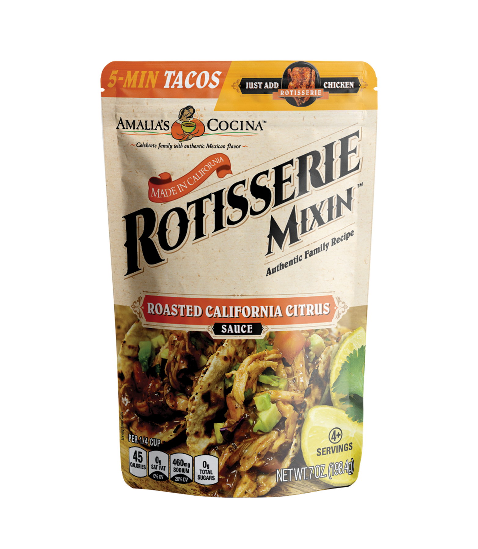 Rotisserie MixIn Roasted California Citrus Sauce – Amalias Cocina
