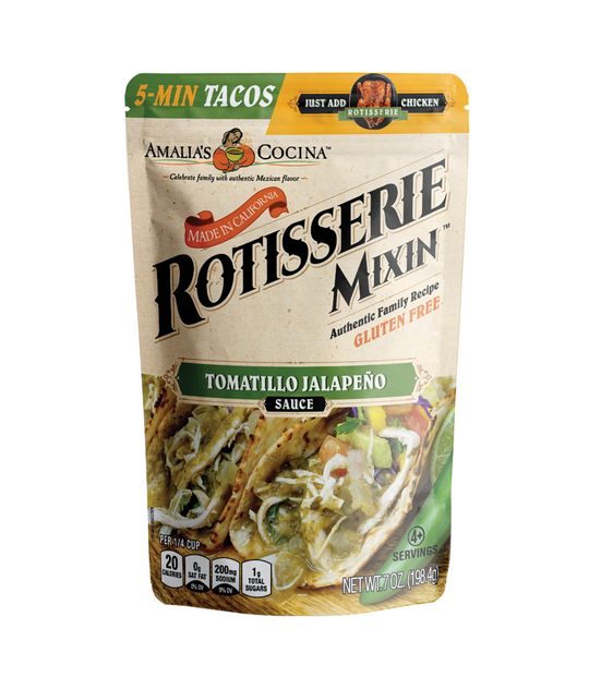 Rotisserie MixIn Tomatillo Jalapeno Sauce 7 oz