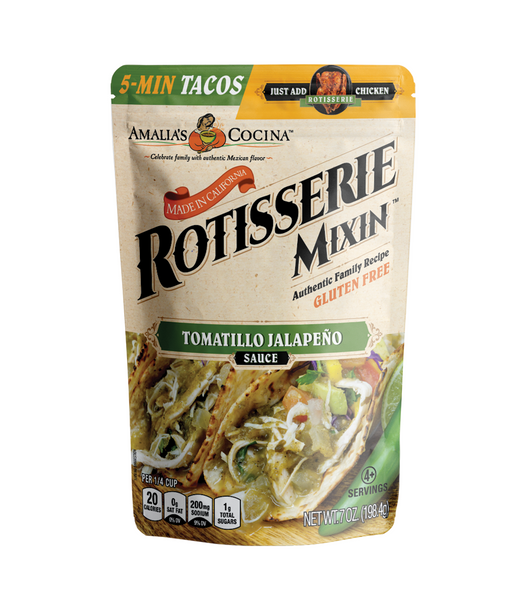Rotisserie MixIn Tomatillo Jalapeno Sauce 7 oz