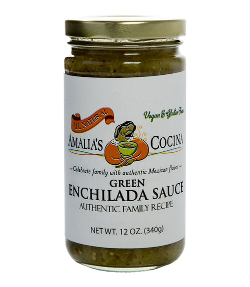 All Natural Green Enchilada Sauce 12 oz